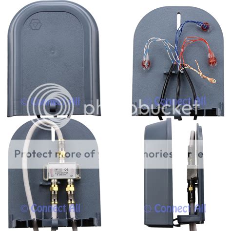 outside aerial junction box|screwfix tv aerial socket.